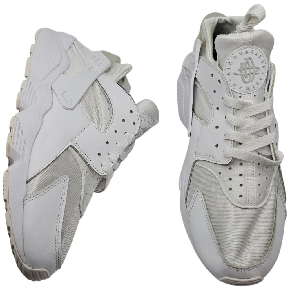 Nike Air Huarache Triple White Pure Platinum Mens 10 UK 9 Sneakers Athletic